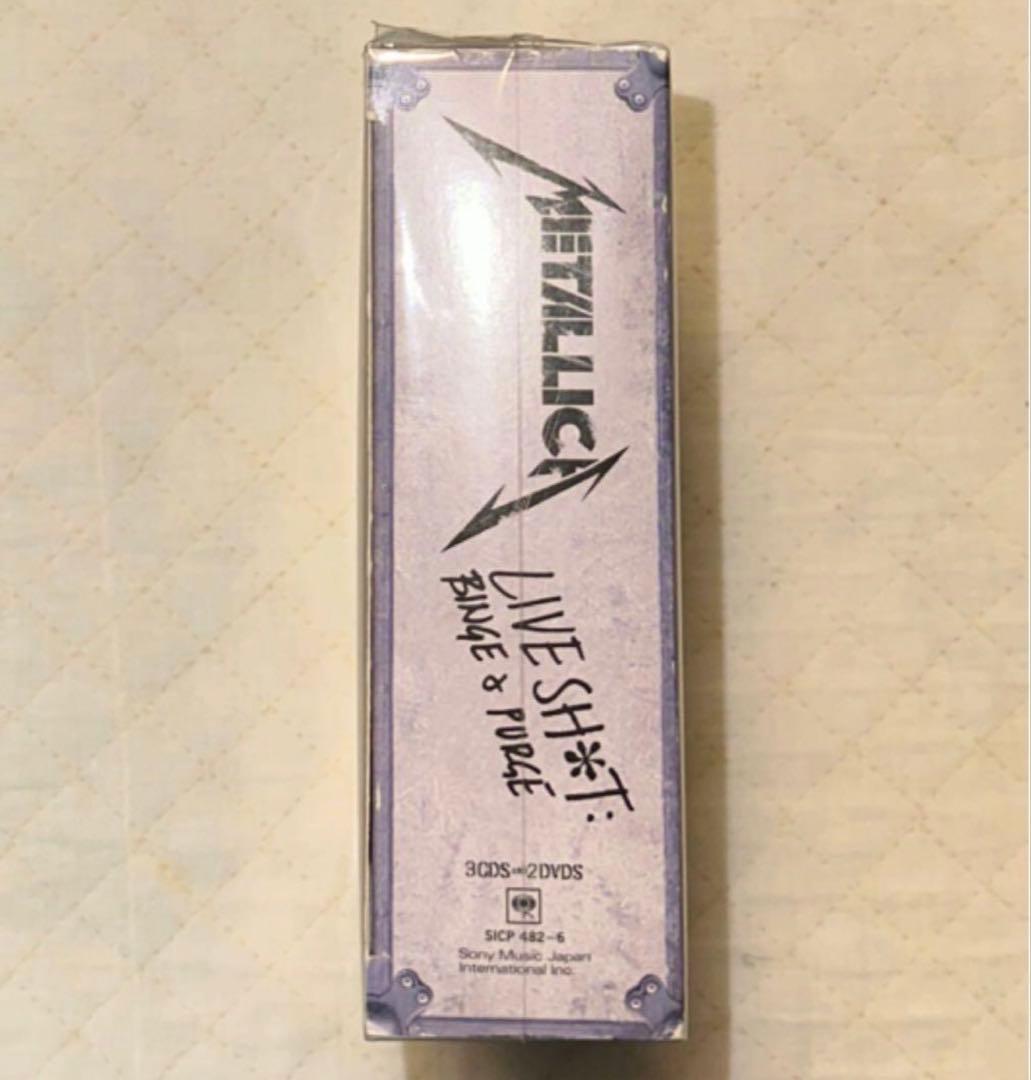 国内盤3CD＋2DVD！メタリカ/LIVE SHIT:BINGE & PURGE