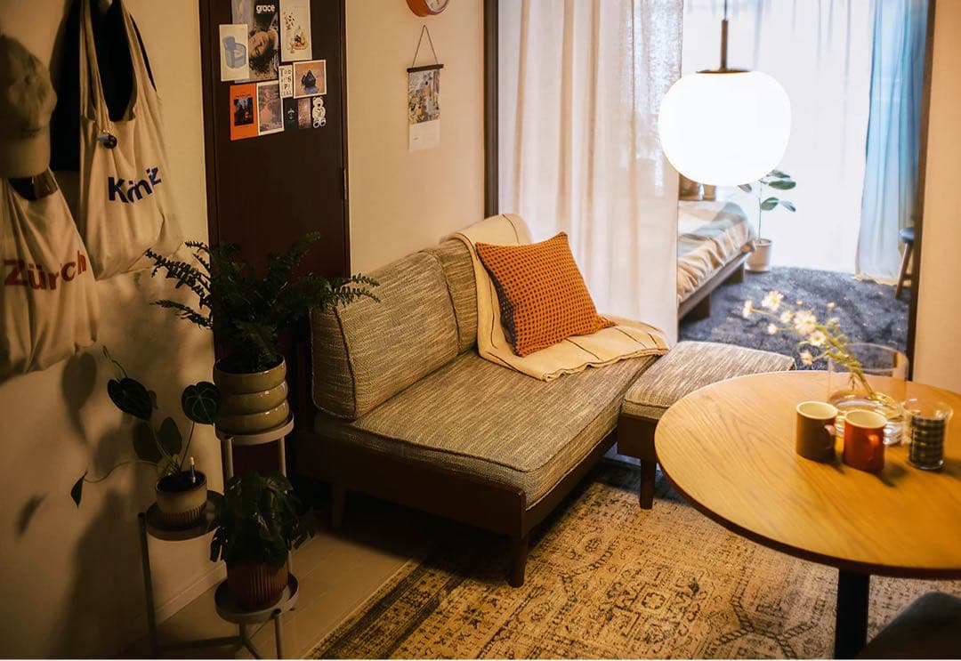 みるみる unicoラグ　NEVELネヴェル ベージュ 120×180cm