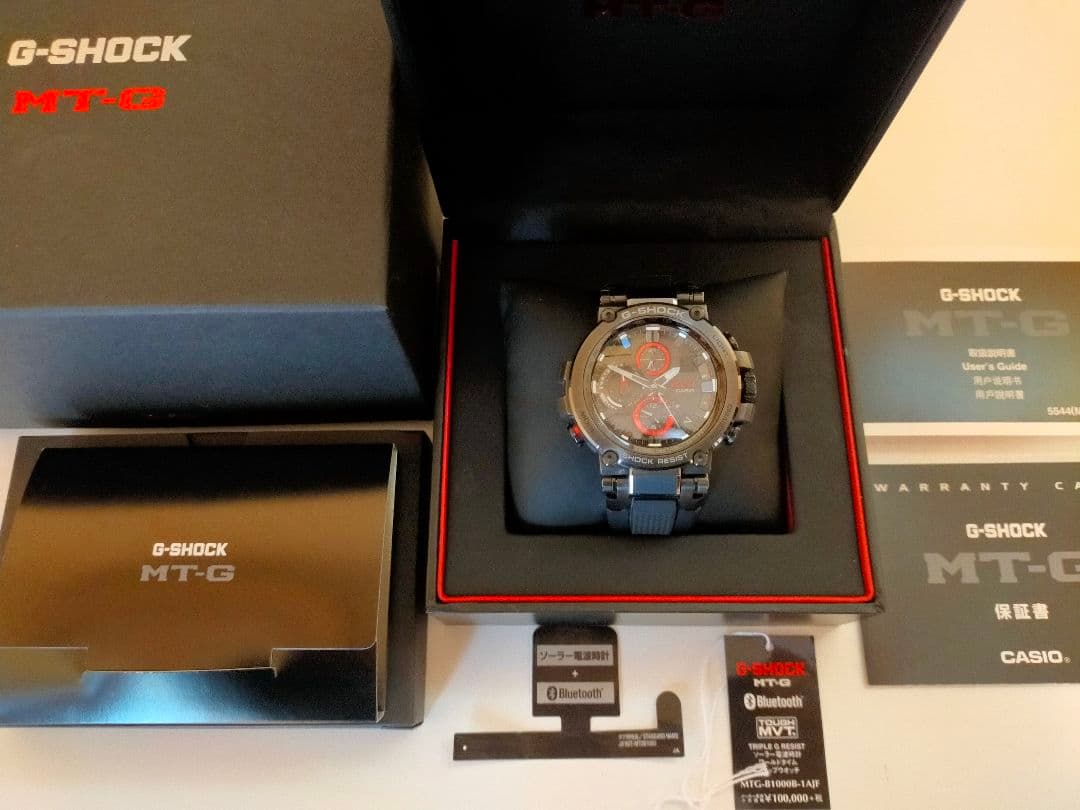 【美品】CASIO G-SHOCK MTG-B1000B-1AJF