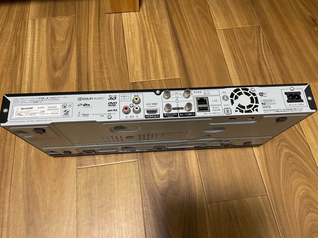 SHARP BD-NW1200 Blu-rayレコーダー