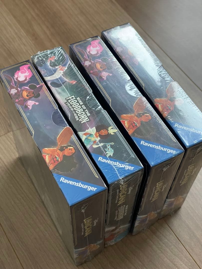 Disney Lorcana ロルカナ　トレーディングカード 4ボックスまとめ