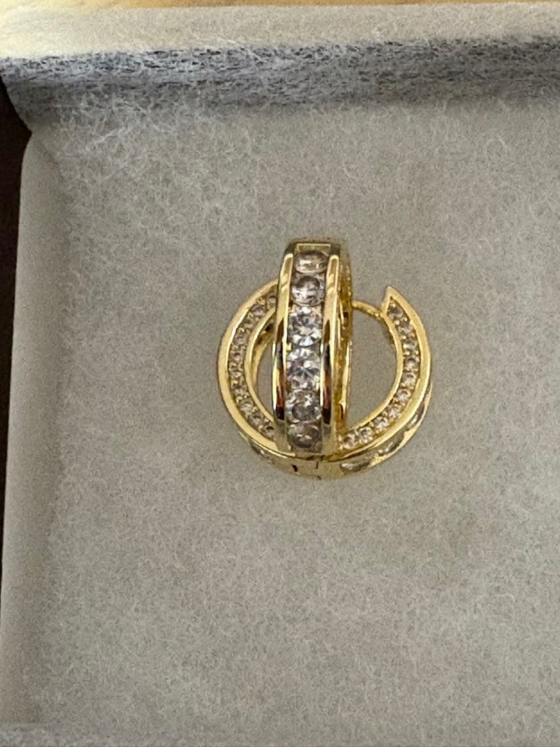 AVALANCHE ゴールド ピアス(両耳用)