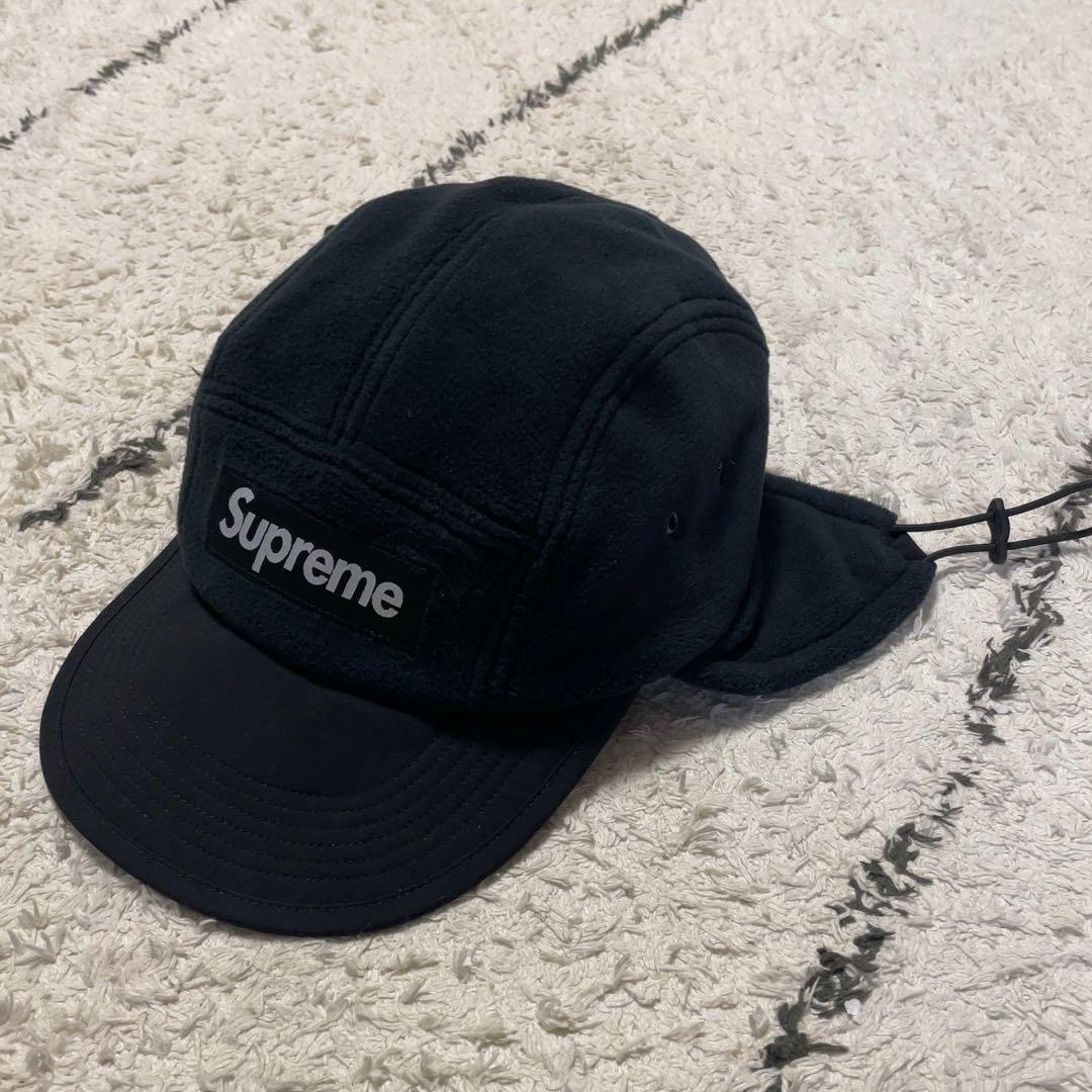 Supreme Polartec® Earflap Camp Cap Black
