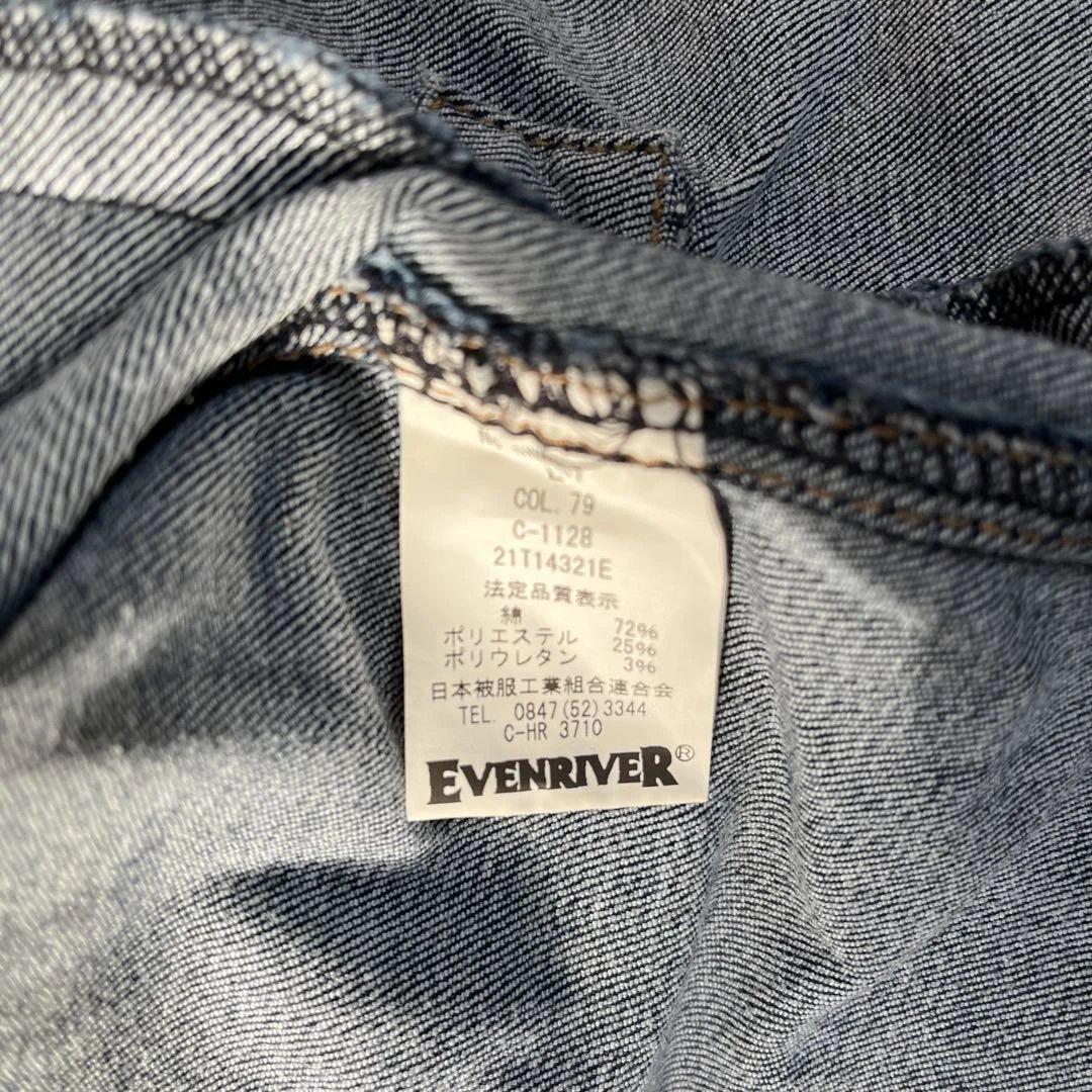 EVEN スナップワーカーコラボ　デニムセットアップ　作業服