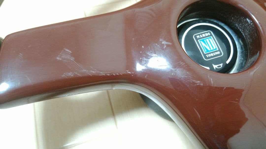 NARDI ステアリング　ウッド　36.5