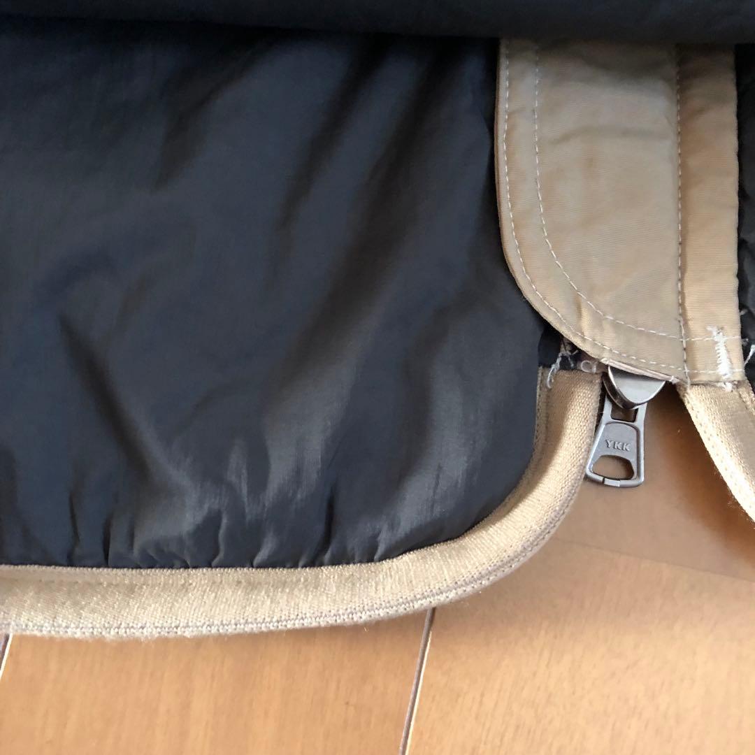 DANTON フード付きボアベスト