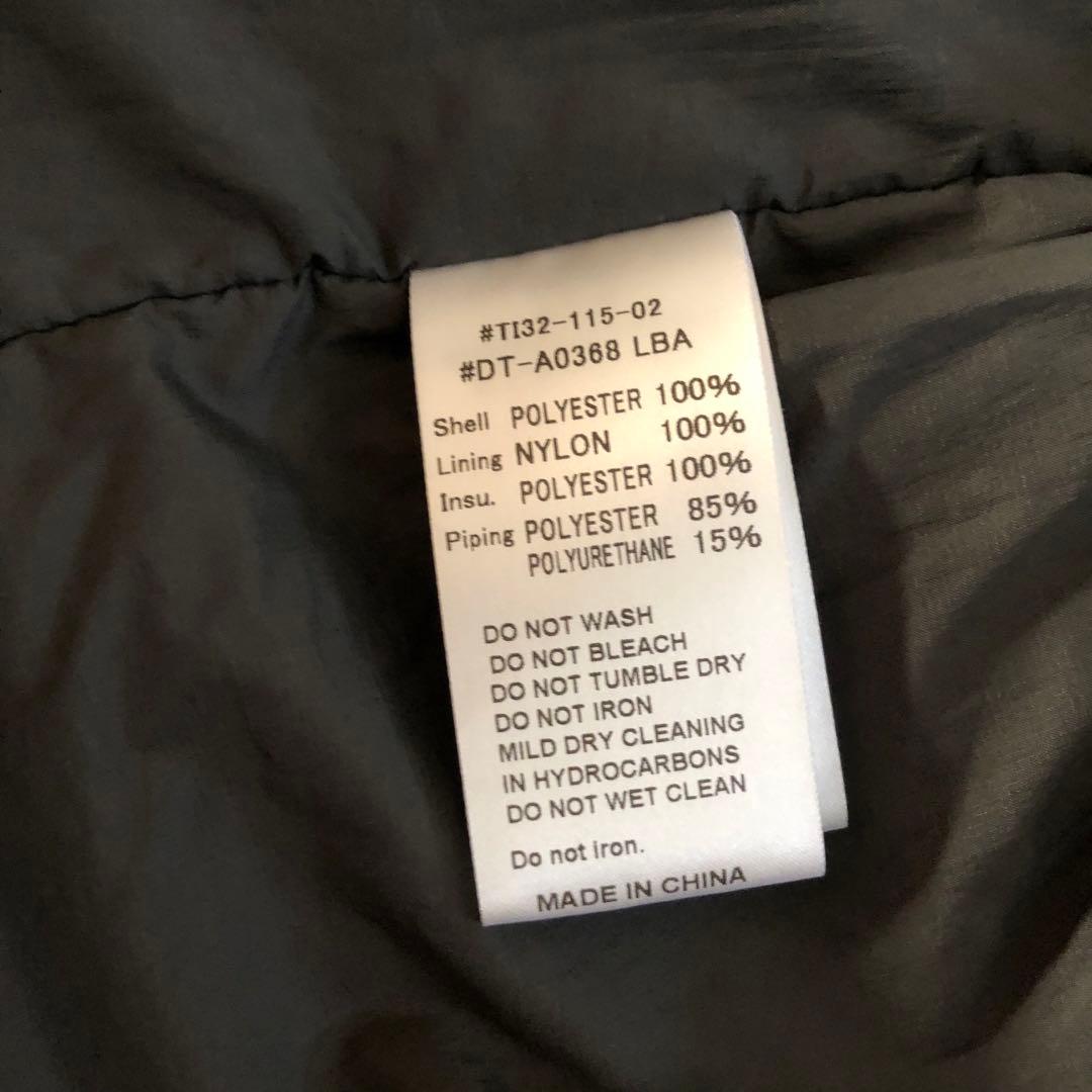 DANTON フード付きボアベスト