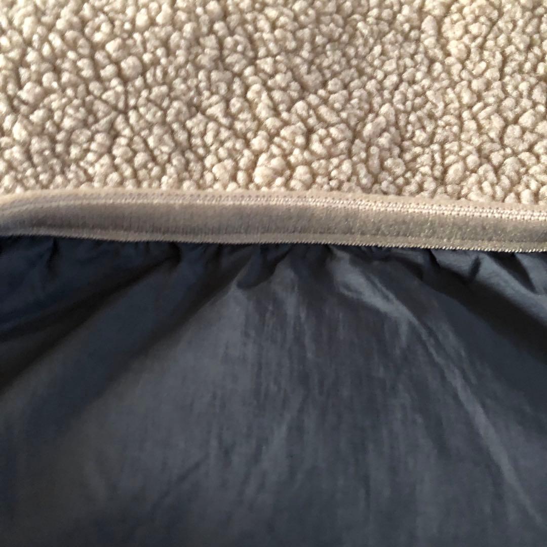 DANTON フード付きボアベスト