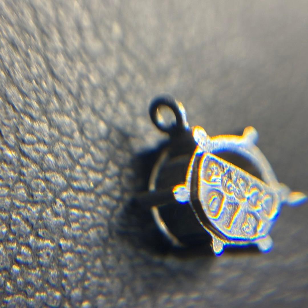 【天然ダイヤ】pt900 ネックレストップ 一粒ダイヤ0.18ct 0.38g