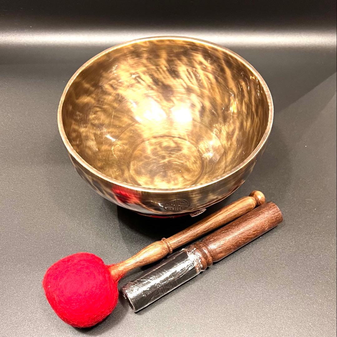 フルムーン タイガーディム シンギングボウル 19cm G音