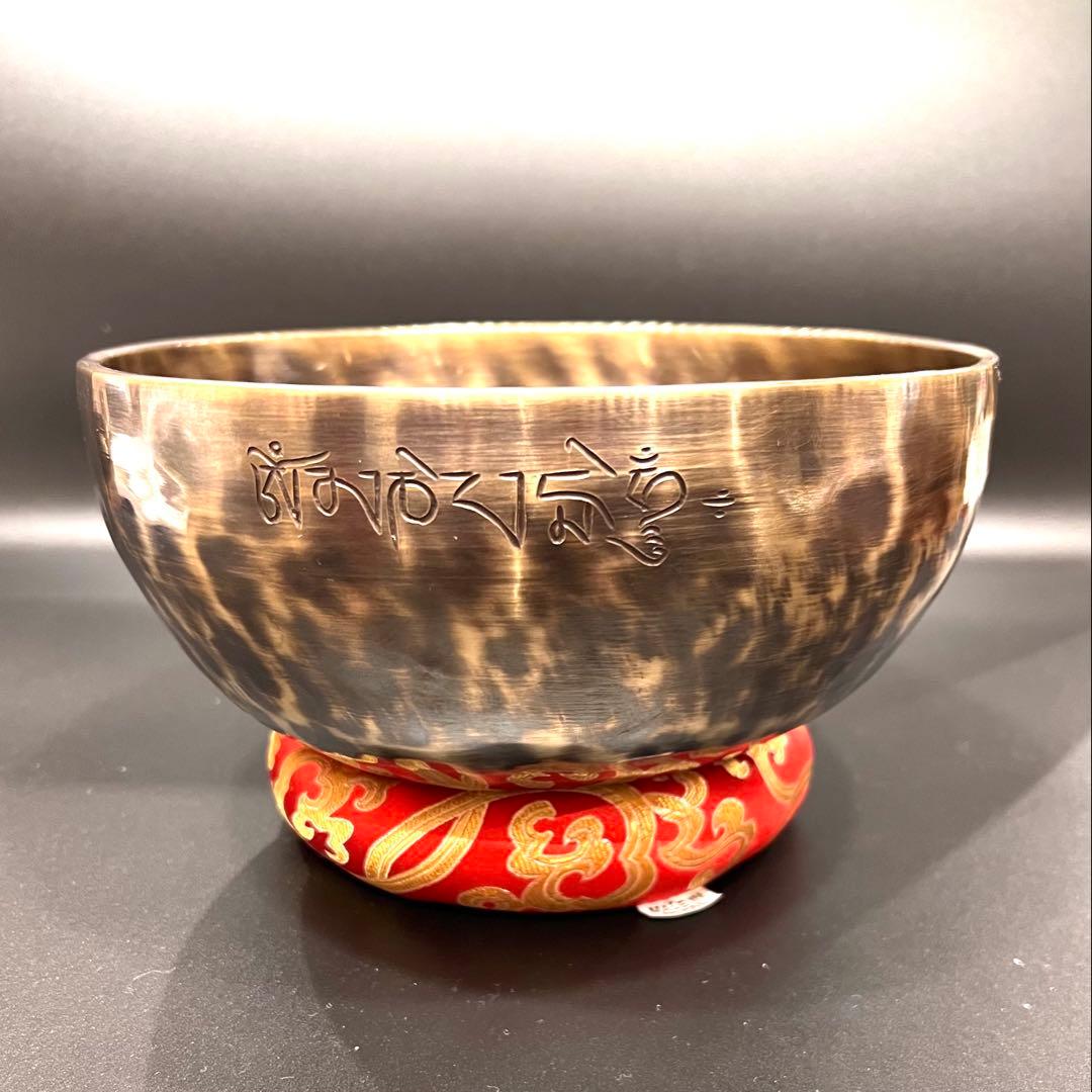 フルムーン タイガーディム シンギングボウル 19cm G音