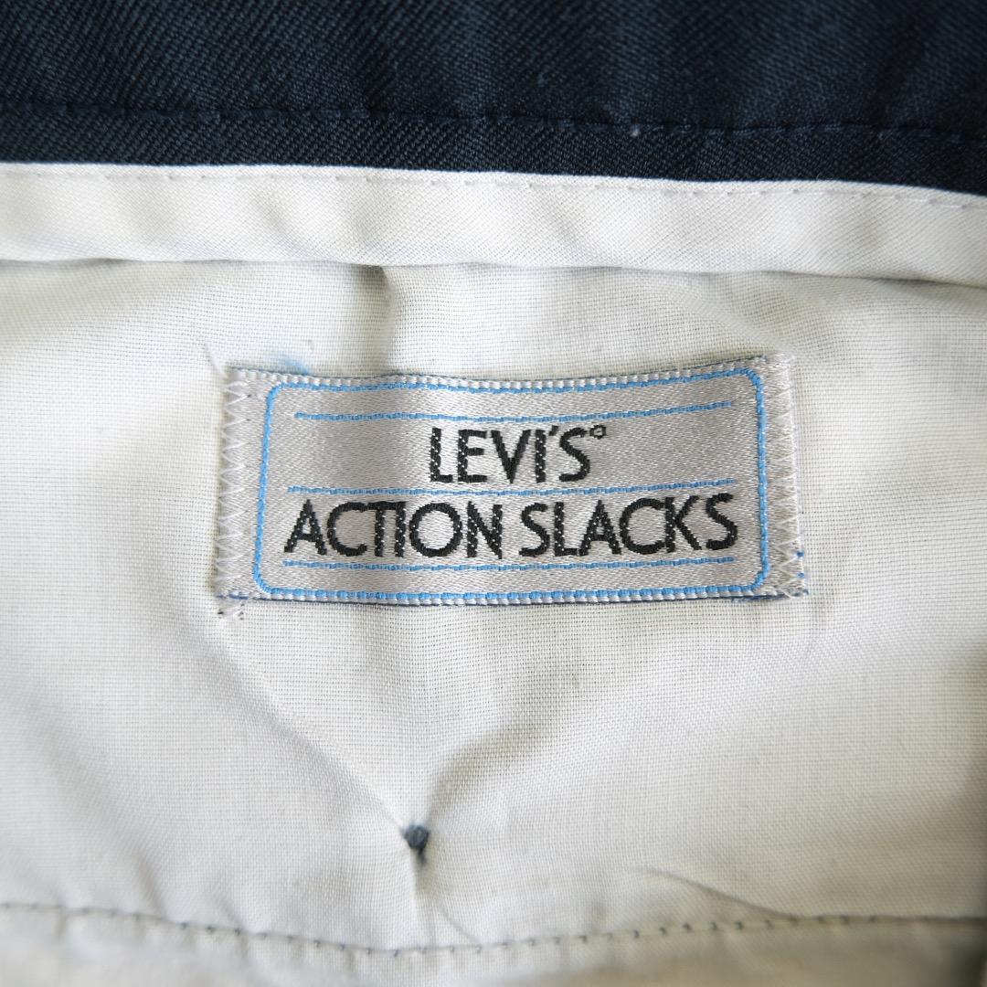 パンツ Levi's 90s ACTION SLACKS Dark Navy.