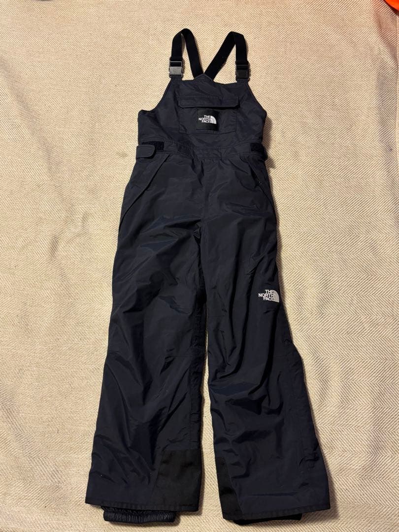 THE NORTH FACE 子ども用オーバーオール ブラック　140