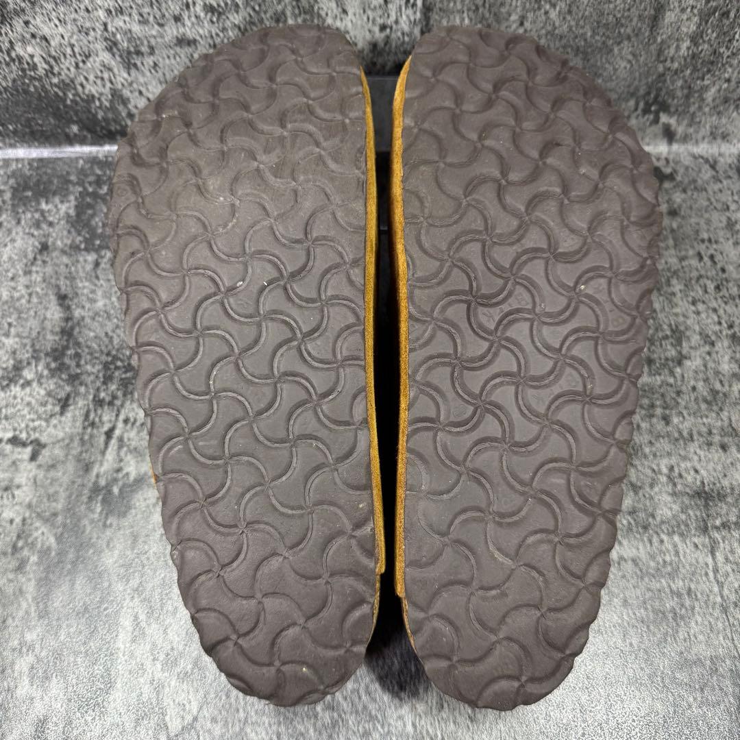 【美品】ビルケンシュトック ボストン サボサンダル ブラウン 28cm