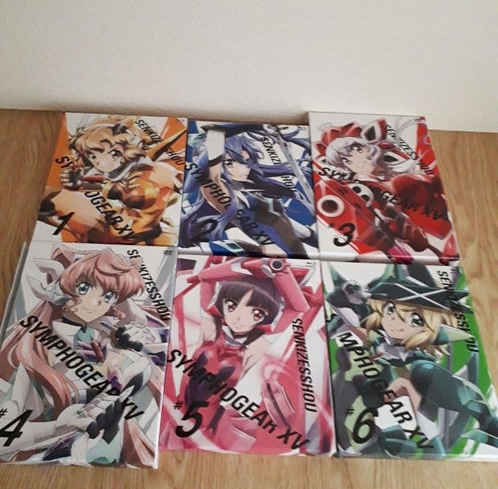 戦姫絶唱シンフォギア　XV DVD　Blu-ray　混合　全巻　GXのみ1巻