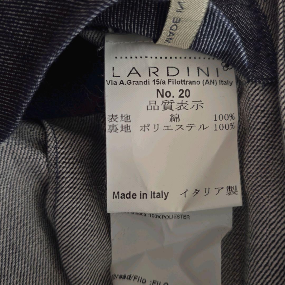 LARDINI ラルディーニ 52 XL ダブルブレスト ブレザー 銀ボタン