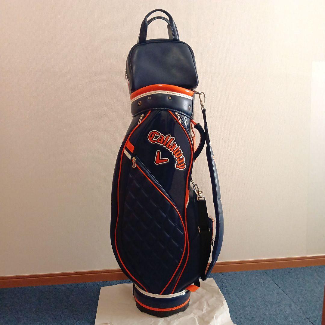 Callaway キャディバッグ ネイビー/オレンジ