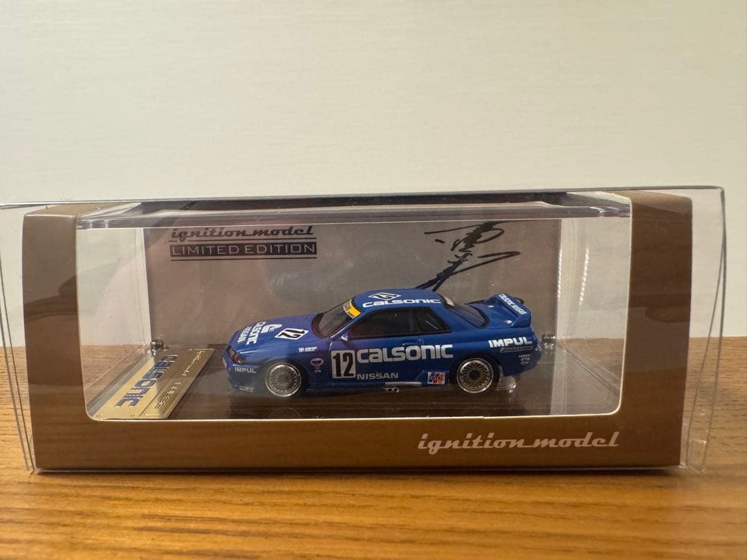 イグニッションモデル1/64 カルソニックR32GTR 京商おまけ