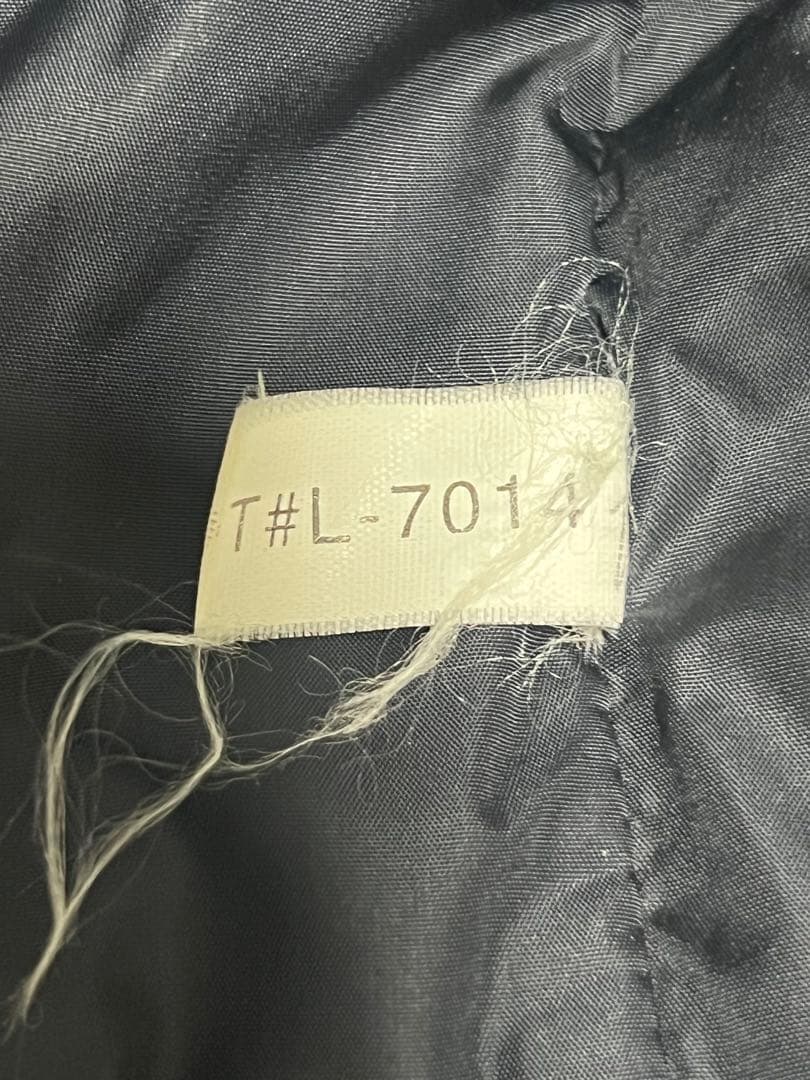 トップス 70s 80s L.L.BEAN down best XL black