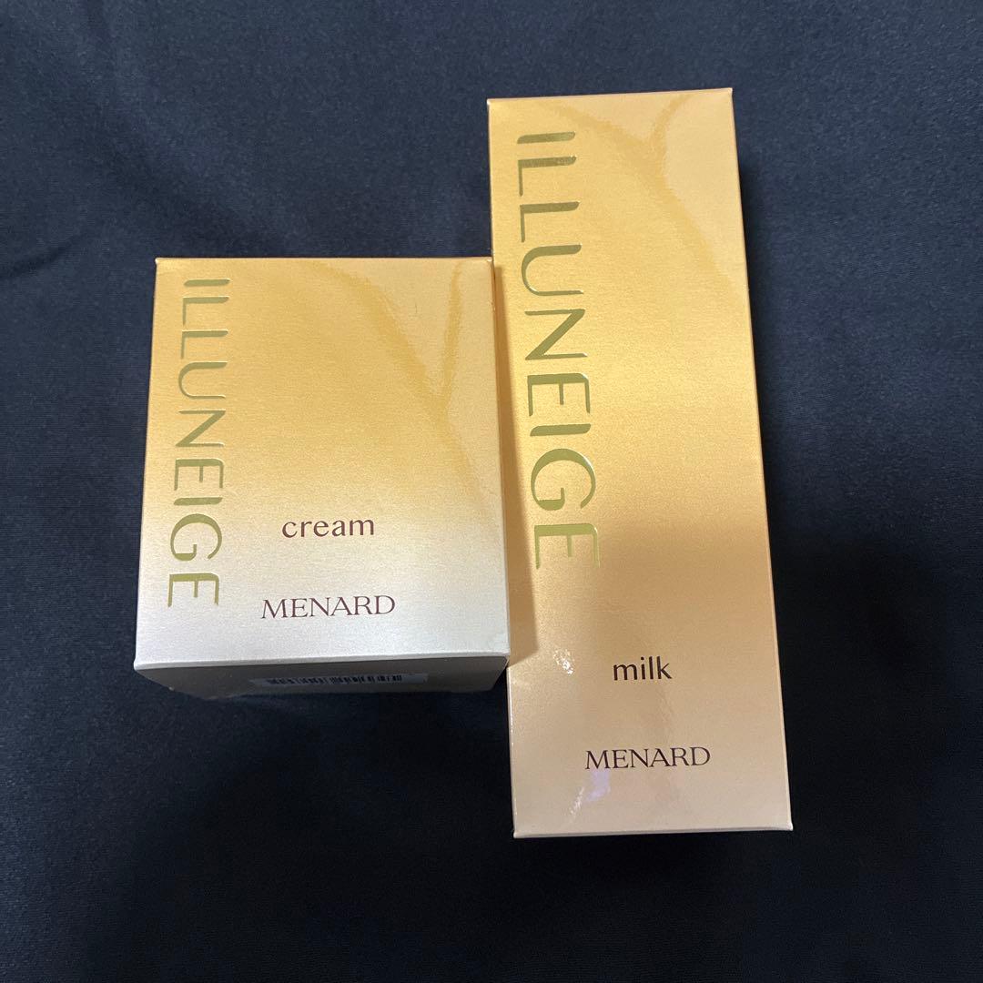 MENARD ILLUNEIGE 乳液・クリーム セット