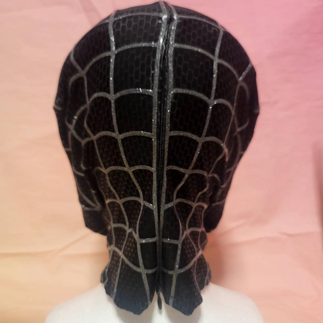 【スパイダーマン】新品 ブラックスパイダーマン 2Dマスク サムライミ版