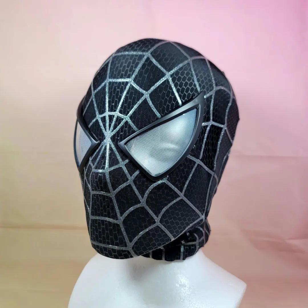 【スパイダーマン】新品 ブラックスパイダーマン 2Dマスク サムライミ版