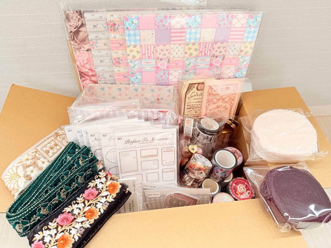 コラージュ素材　大容量　断捨離　おすそ分け　80サイズ