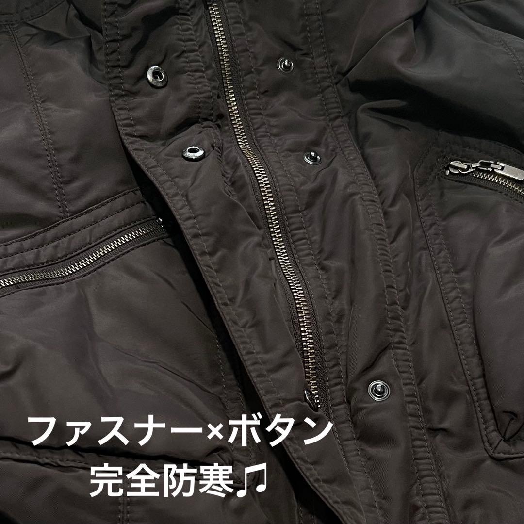 状態良好　23区　モッズコート LIMONTA ライナー ダークブラウン 46