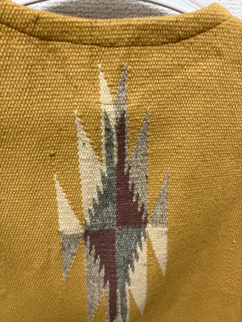 ORTEGA'S チマヨ 手織りウールベスト Mサイズ