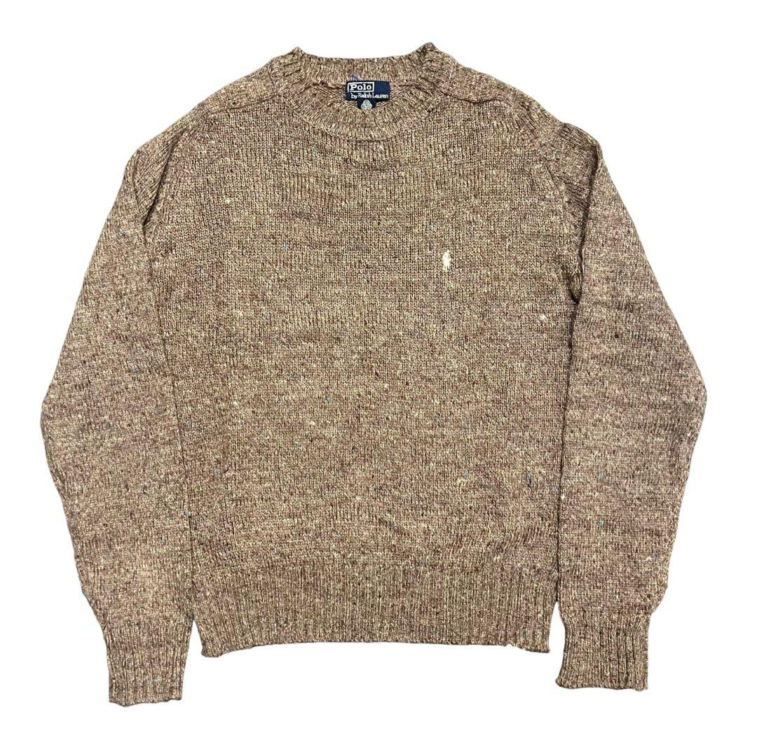 90s Polo by Ralph Lauren メランジ ネップウールニット