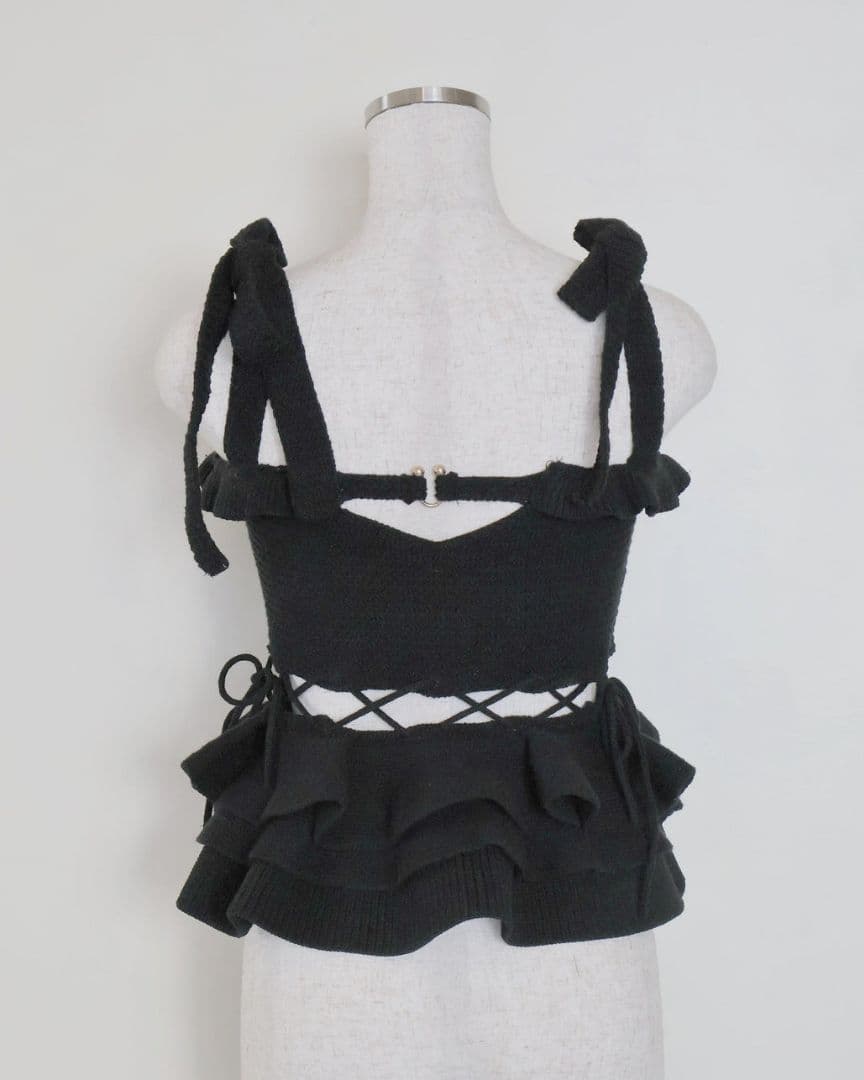 【RANDY】2wayストリングコアニットトップス