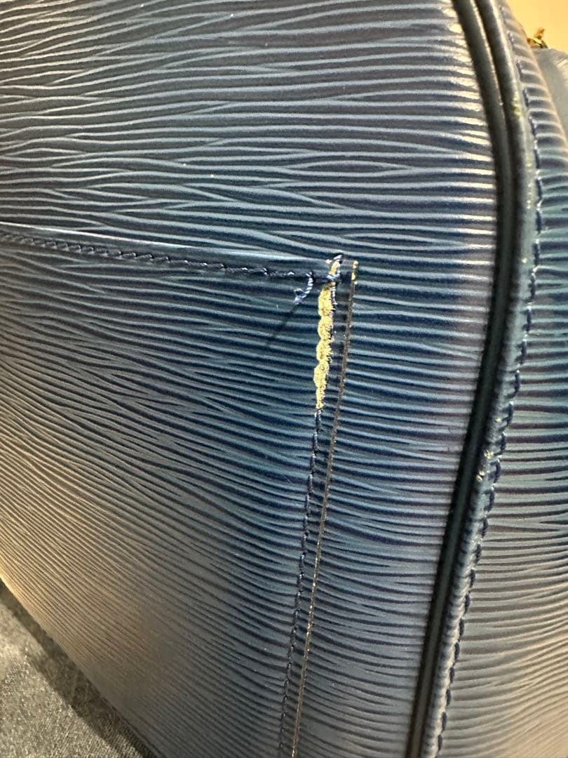 Louis Vuitton ルイヴィトン ボストンバッグ 青