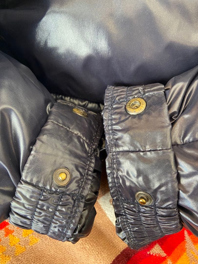 ★1月中限定値引き　モンクレール　エベレスト　廃盤　ビッグロゴ　ネイビー　L