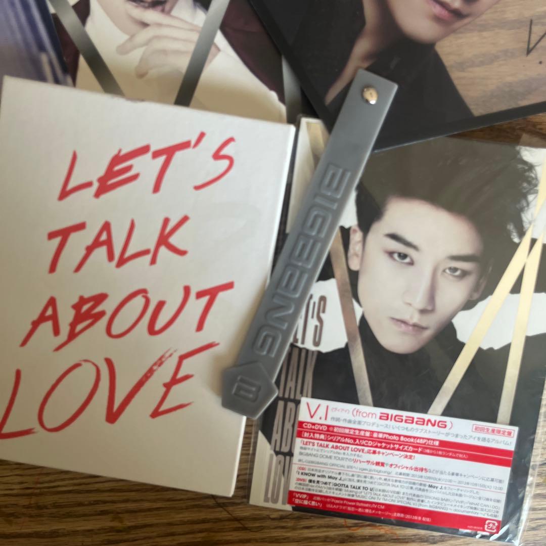V.I LET'STALKABOUTLOVE BIGBANGＴシャツセットスンリ
