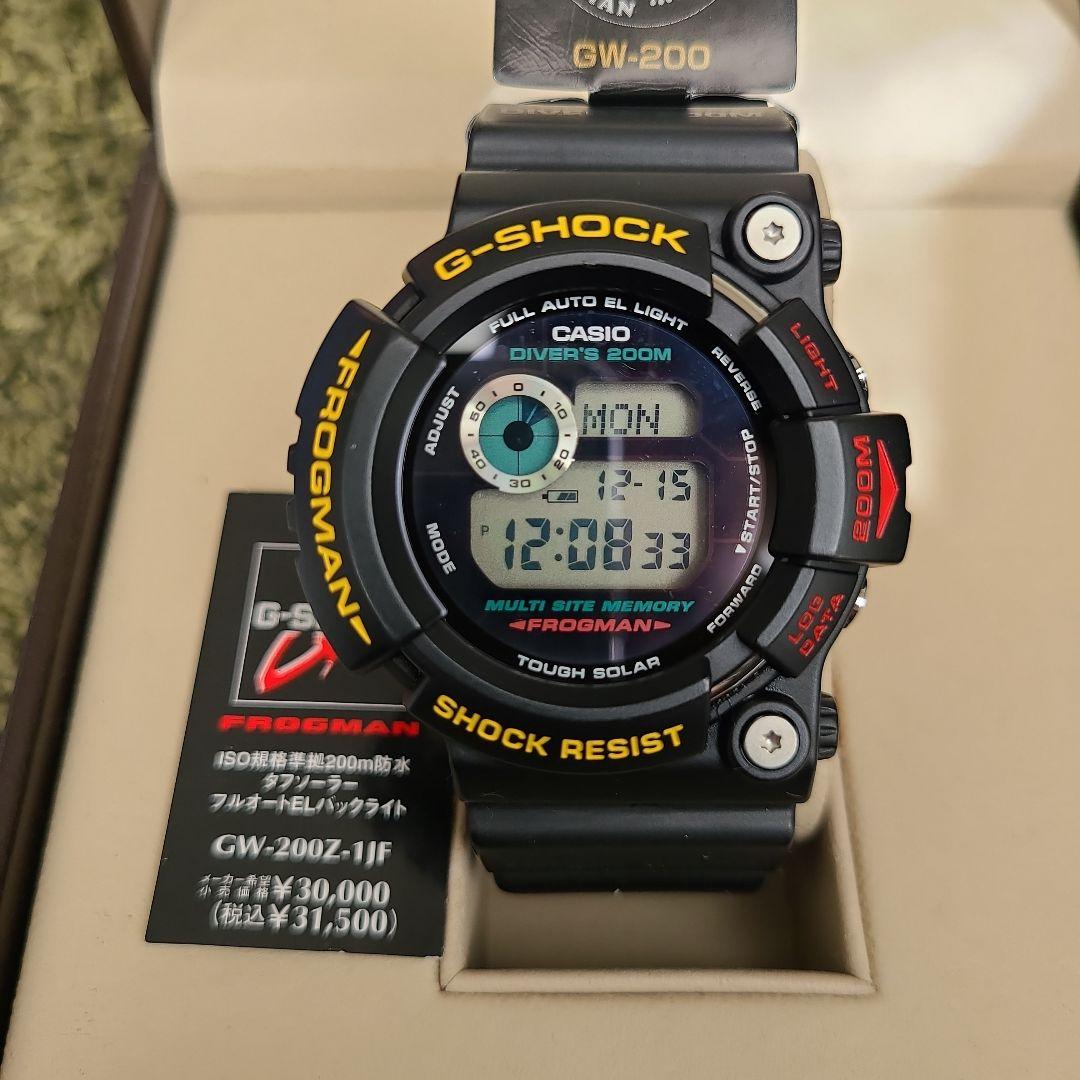 G-SHOCK GW-200Z-1JF フロッグマン