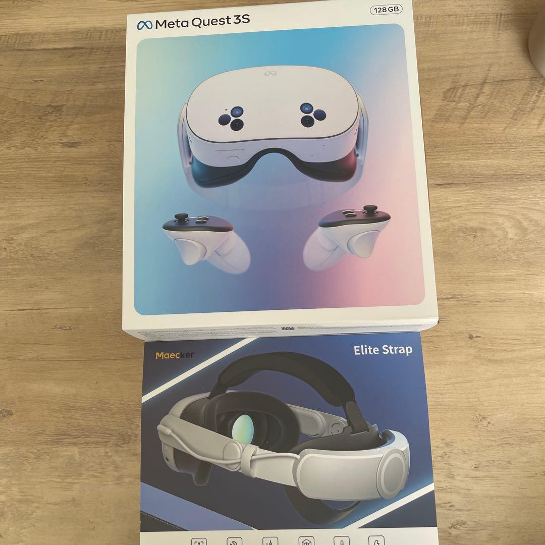 その他  Quest 3S 128GB + Elite Strap