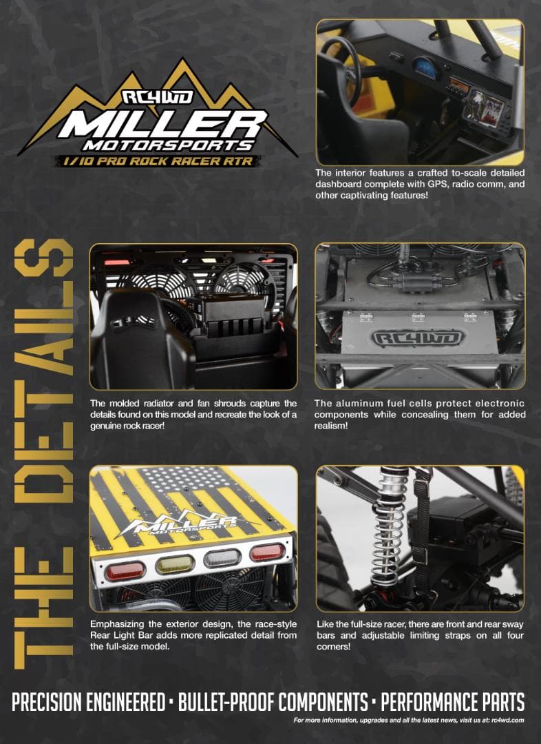 ホビーラジコン RC4WD Miller Motorsports 1/10 Pro  RTR