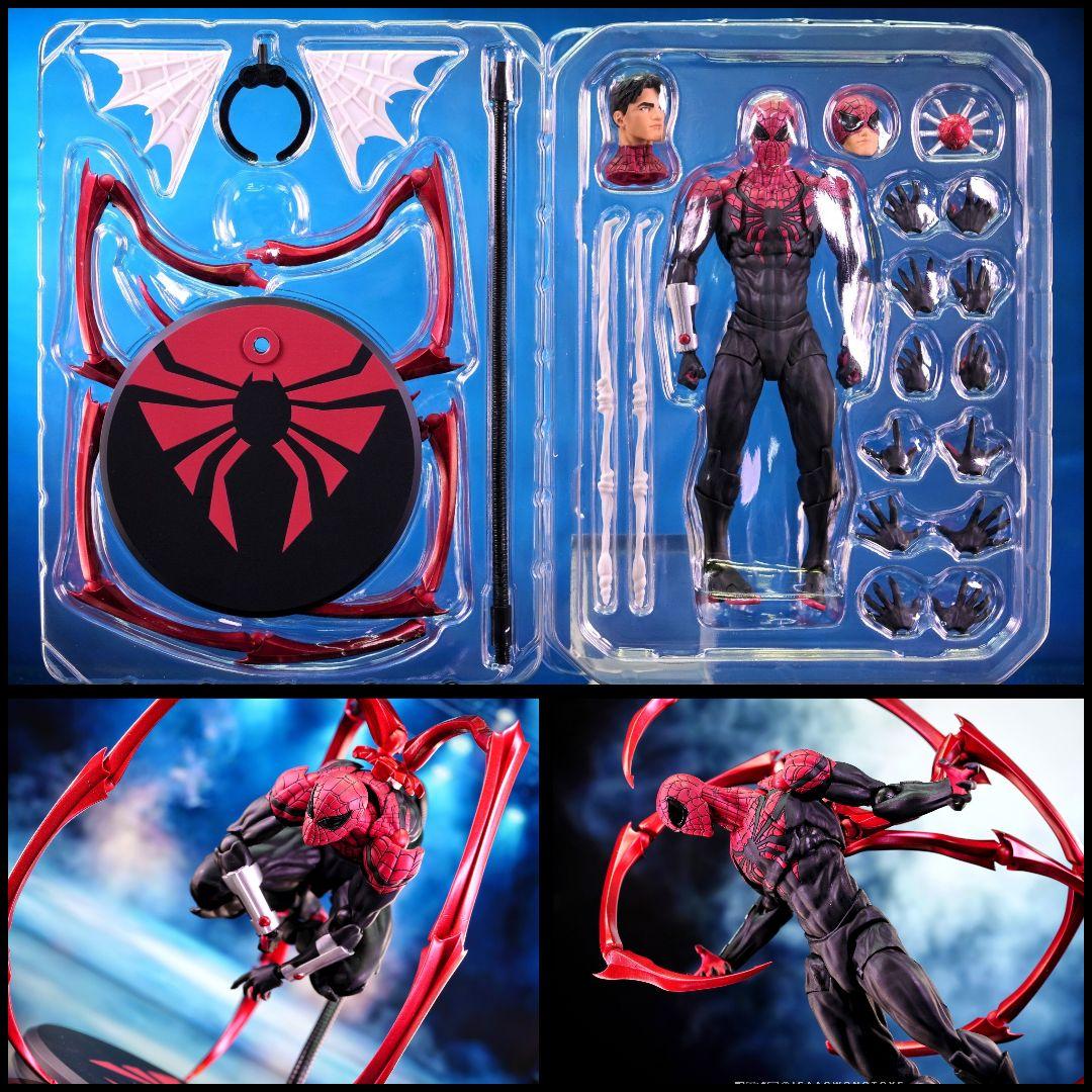 MESS TOYS製のスーペリア・スパイダーマン1/12スケール新しい未開封