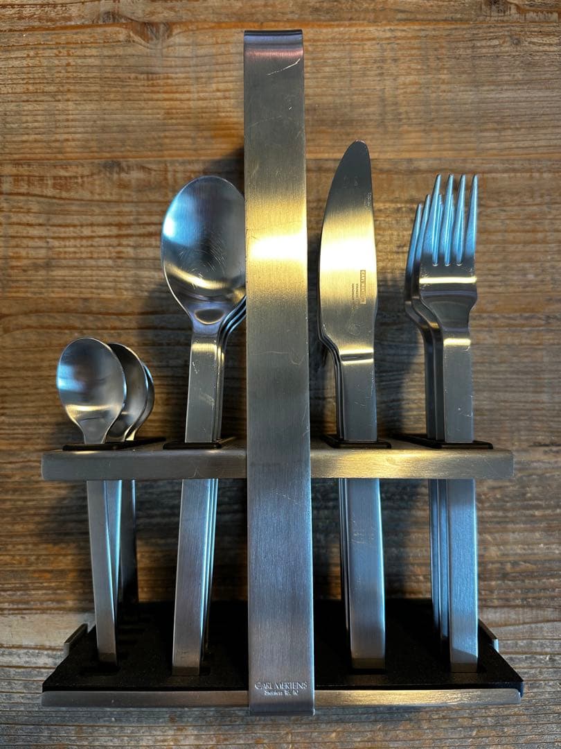 カールメルテンス　カトラリーセット　スタンド付