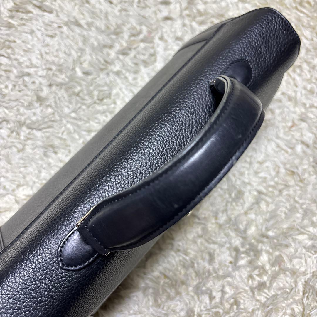 Burberrys フォーマル ハンドバッグ 筒形 ノバチェック 黒 ブラック