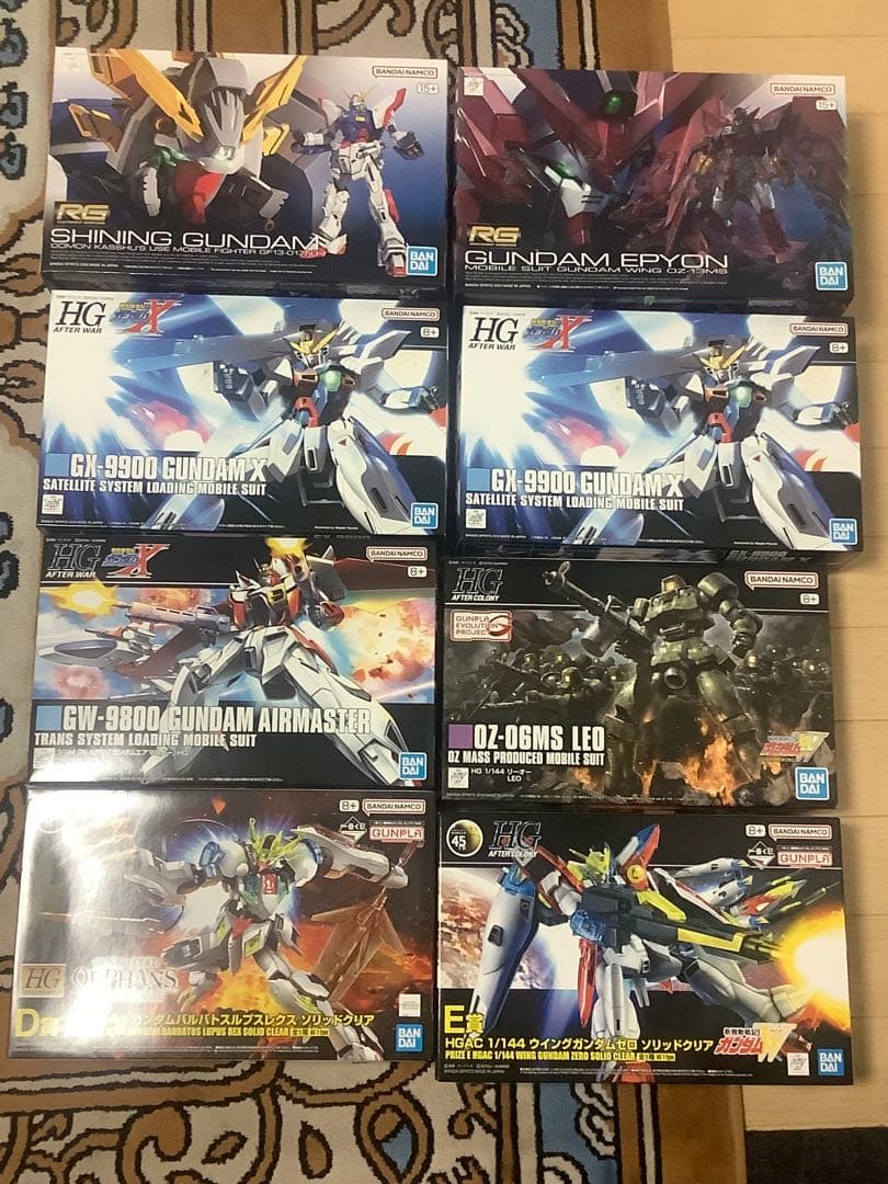 t*a様 【未組立】ガンプラHG7個.RG2個セット+1