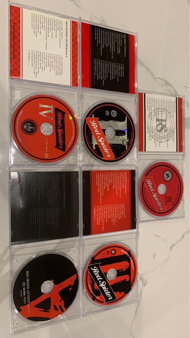 Red Spider anthem 【1〜5】 5枚組 CD