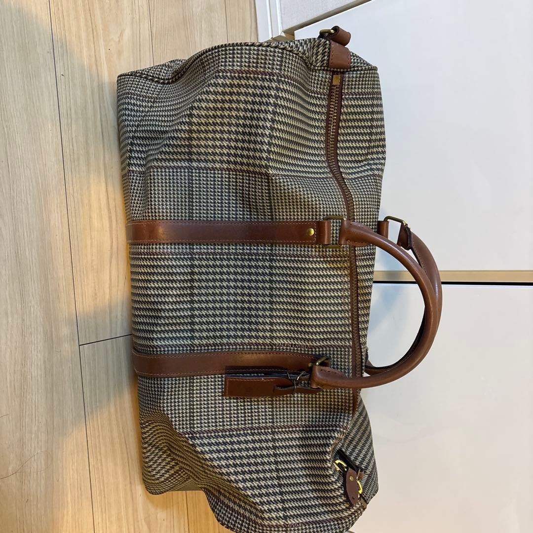 Polo Ralph Lauren チェック柄 ボストンバッグ