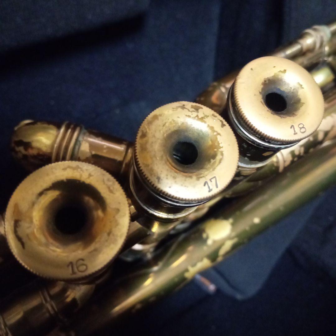 管楽器・吹奏楽器 HENRISELMER K-MODIFIED24A LouisArmstrong