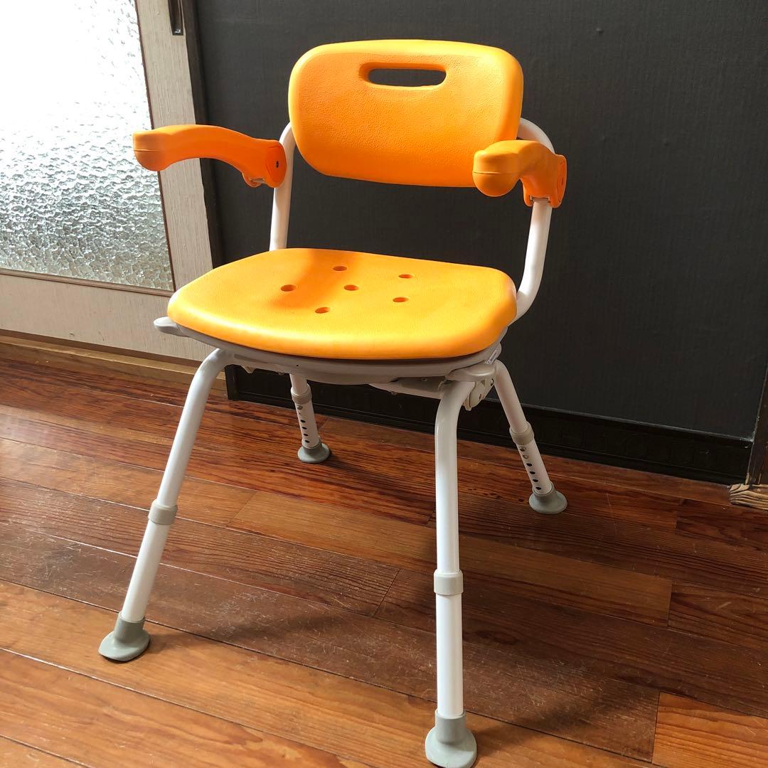 【美品】360°回転します！パナソニック浴室チェア普段使い可！