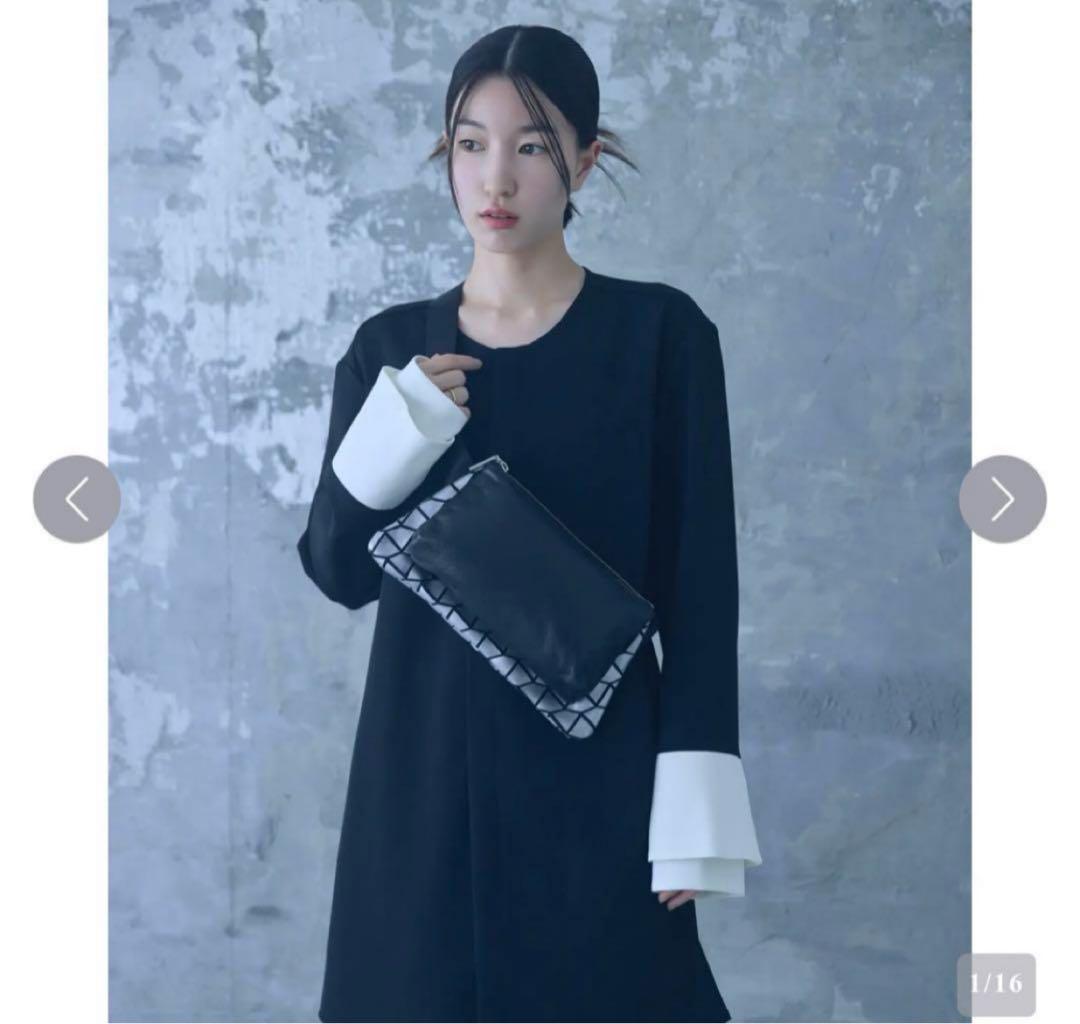 極美品✨chi.wata ボディバッグ　ウエストバッグ　ショルダー　グレー