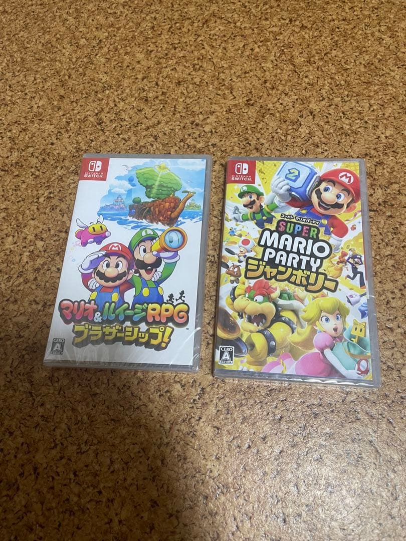 【シュリンク付】Switchカセット2個セット