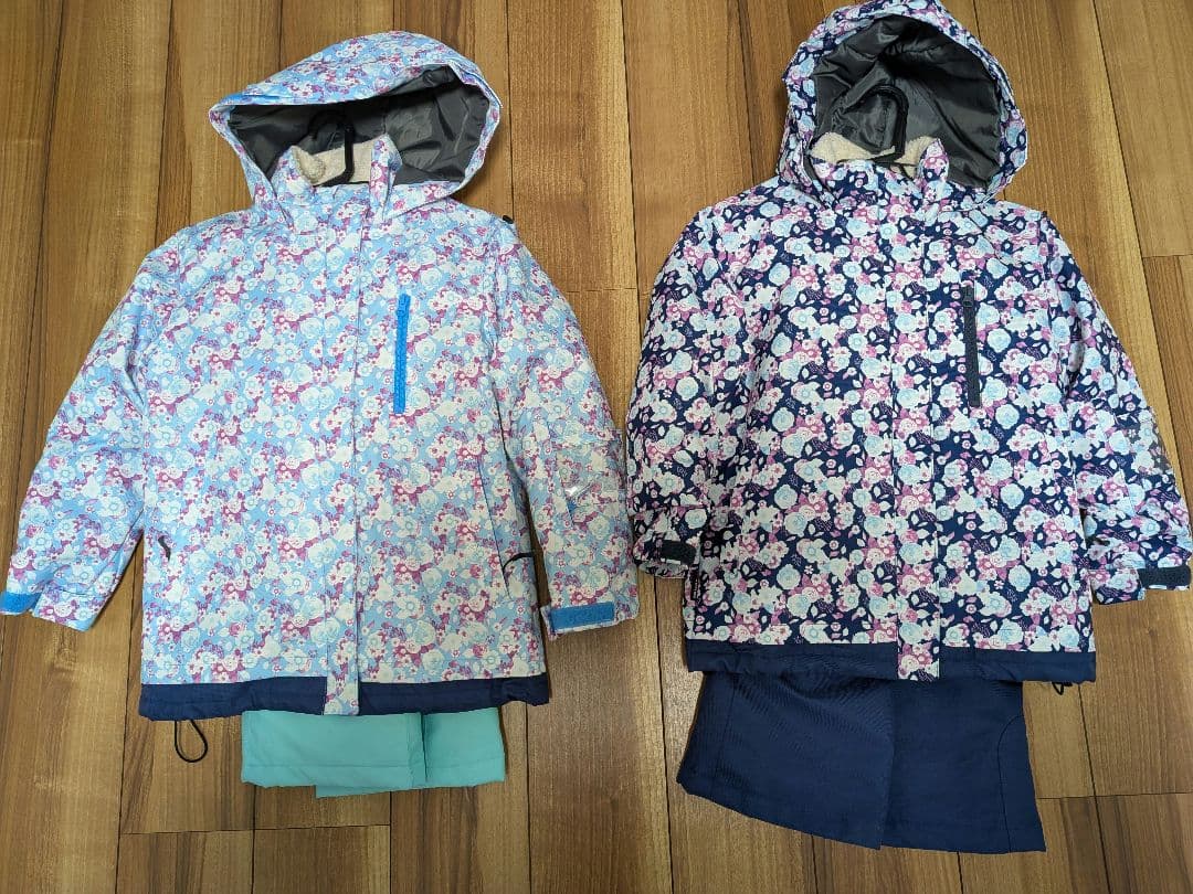 【セット】子ども用　ウェア　スノーボード　スキー　140 130 ウエア　雪