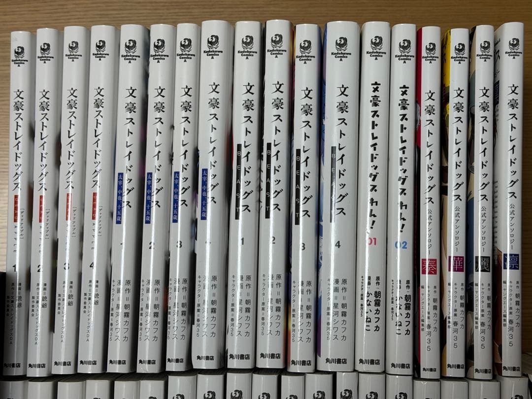 文豪ストレイドッグス シリーズセット 漫画 コミックス　４４冊まとめ