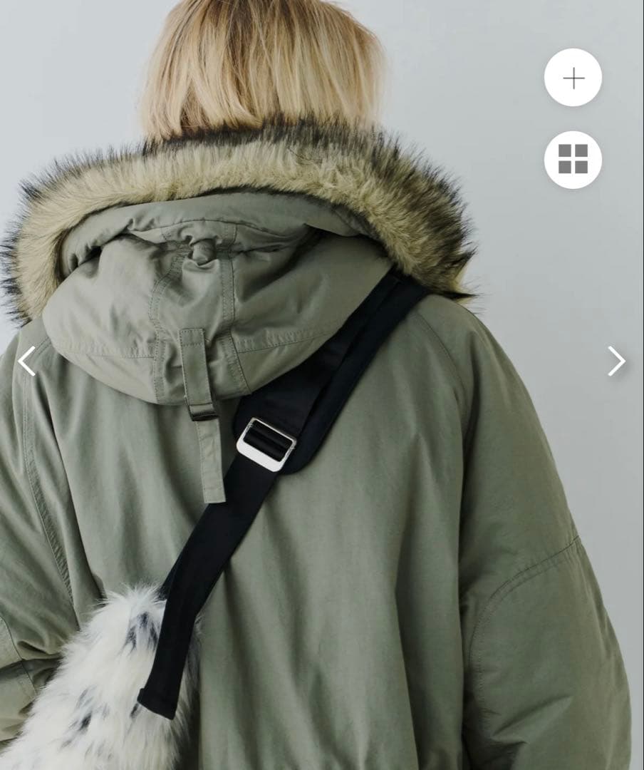 AIVER サーモライト N-3 フライトコート Ｌ